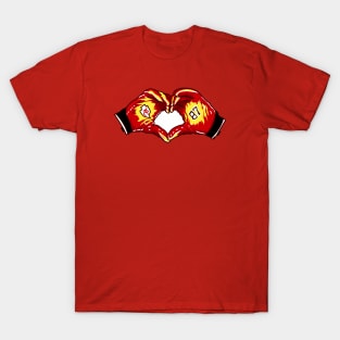 Travis Kelce heart - white T-Shirt